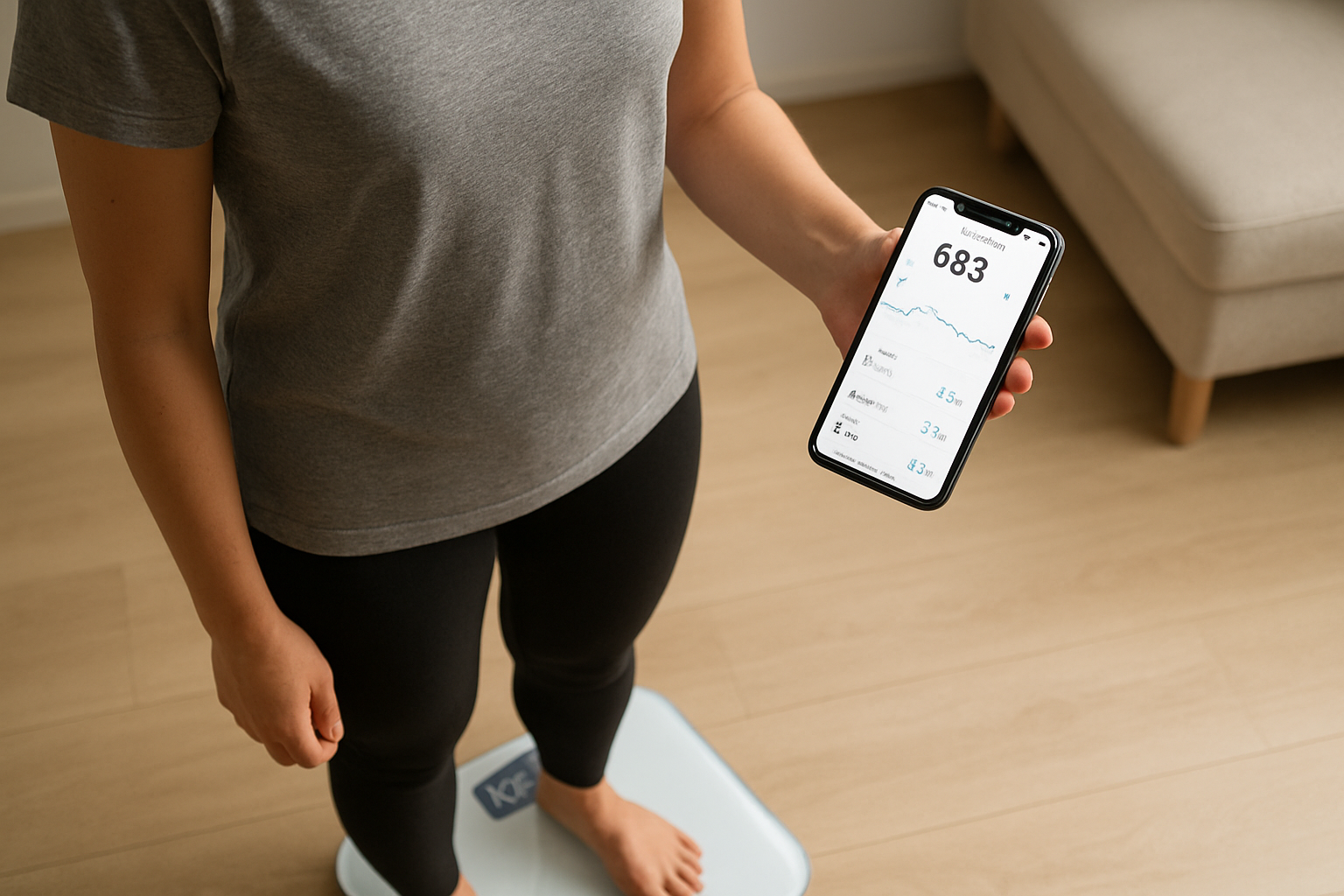Weegschalen met Bluetooth en app-connectiviteit