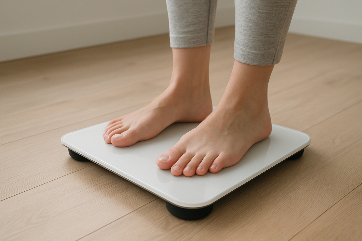Weegschalen met anti-slip voeten en stabiliteit