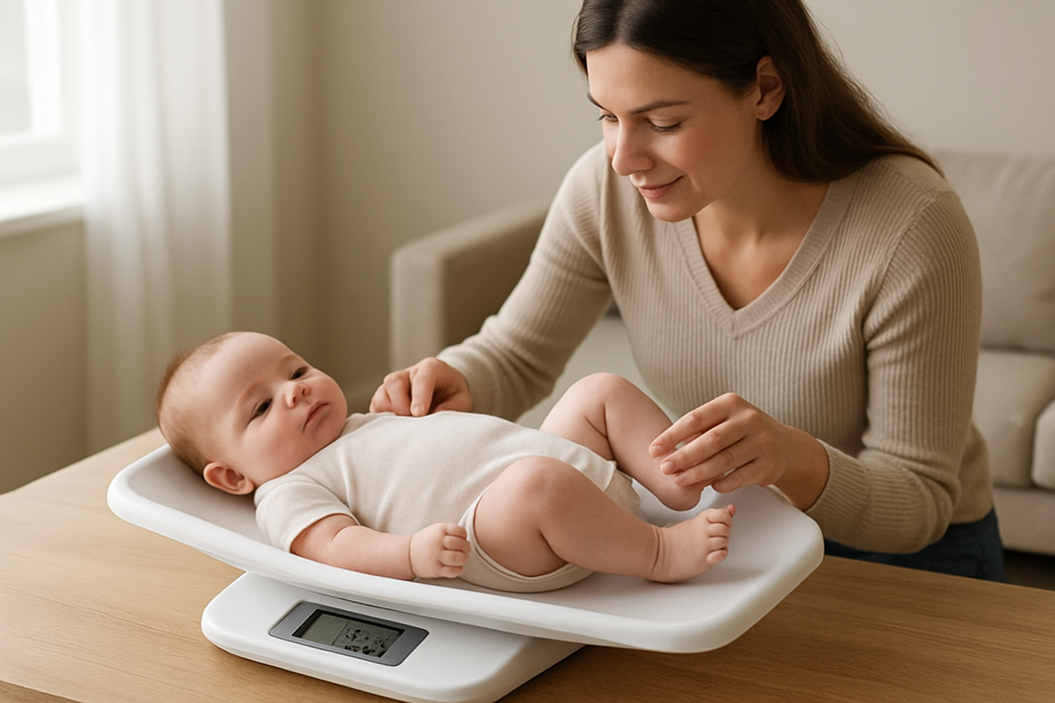 Babyweegschalen en kinderweegschalen